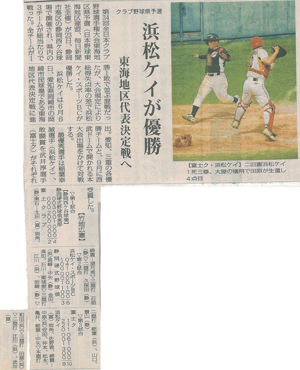 第34回全日本クラブ野球選手権大会